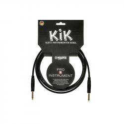 Инструментальный кабель джек моно/ джек моно, 1,5 м, позолоченные разъемы Klotz KLOTZ KIKKG1.5PPSW