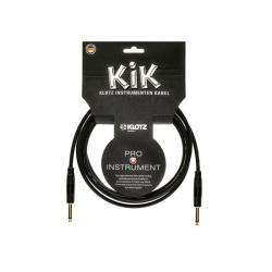 Инструментальный кабель джек моно/ джек моно, 6 м, позолоченные разъемы Klotz KLOTZ KIKKG6.0PPSW