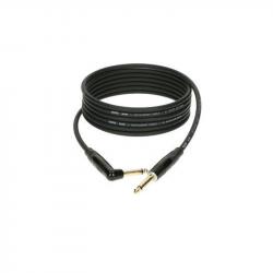 Инструментальный кабель джек/ угловой джек, моно, 6 м, позолоченные разъемы Klotz KLOTZ KIKKG6.0PRSW