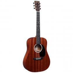 Акустическая гитара Dreadnought с чехлом, цвет натуральный MARTIN DJR-10-01 SAPELE