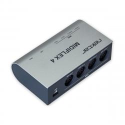 USB MIDI интерфейc, 4 конфигурации MIDI-входов/ выходов, Bitwig 8-Track NEKTAR MIDIFLEX4
