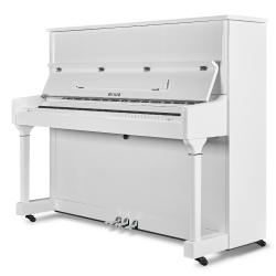 Пианино белое полированное, банкетка в комплекте 112 см. пр-во Китай BECKER CBUP-112PW-2