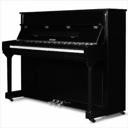 Пианино черное полированное, банкетка в комплекте 112 см. пр-во Китай BECKER CBUP-112PB-2