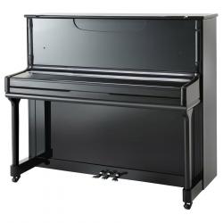 Пианино черное полированное, банкетка в комплекте 121 см. пр-во Китай BECKER CBUP-121PB-2