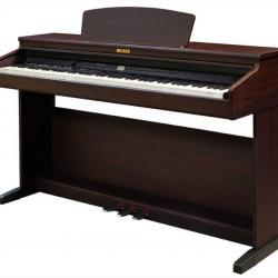 Цифровое пианино, цвет палисандр, клавиатура 88 клавиш с молоточками, банкетка+наушники в комплекте BECKER BDP-82R