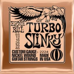 Струны для эл.гитары Nickel Wound Turbo Slinky (9.5-12-16-26-36-46) ERNIE BALL 2224