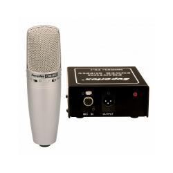 Ламповый конденсаторный микрофон с большой диафрагмой 1 дюйм, круг/кардиоида SUPERLUX CMH8D