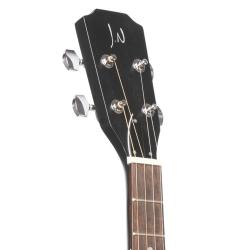 4-х струнная электроакустическая гитара с чехлом, цвет чёрный JAMES NELIGAN CASK-FIRKCOAL