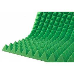 Акустический поролон 1950*950**70мм зеленый ECHOTON Piramida 50