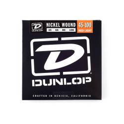 Струны для бас-гитары DUNLOP DBN Nickel Plated Steel Bass 45-100