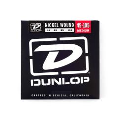 Струны для бас-гитары DUNLOP DBN Nickel Plated Steel Bass 45-105