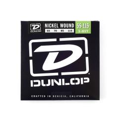 Струны для бас-гитары DUNLOP DBN Nickel Plated Steel Bass 55-115