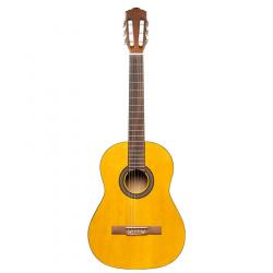 Классическая гитара, размер 1/2, верхняя дека, задняя дека и обечайка: липа, гриф: клён, с анкерным стержнем, накладка: пау ферро, цвет натуральный STAGG SCL50 1/2-NAT