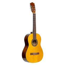 Классическая гитара, размер 1/2, верхняя дека, задняя дека и обечайка: липа, гриф: клён, с анкерным ... STAGG SCL50 1/2-NAT