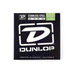 Струны для бас-гитары DUNLOP DBS Stainless Steel Bass 55-115