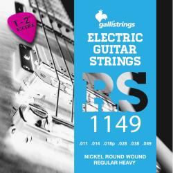 Струны для электрогитары, натяжение REGULAR HEAVY, 011-049 GALLI STRINGS RS1149