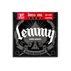 Струны для бас-гитары, нержавеющая сталь DUNLOP LKS Lemmy Signature 50-105