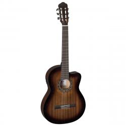 Электроакутическая гитара с вырезом, ширина грифа у верхнего порожка: 48мм, верхняя дека: махагон, з... LA MANCHA Granito 33-SCEN-MB