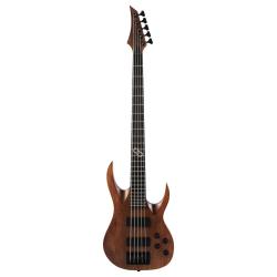 5-струнная бас-гитара, цвет искусственно состаренный коричневый SOLAR GUITARS AB2.5AN