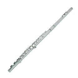 Флейта ученическая, без резонаторов, не в линию, покрытие-серебро MIYASHIRU FL-302S