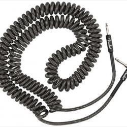 Инструментальный кабель, витой, длина 9 метров, серый твид FENDER Professional Coil Cable 30 Gray Tweed
