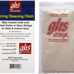 Полировочная салфетка для гитары с пропиткой GHS TREATED STRING CLOTH A8