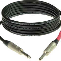 Готовый инструментальный кабель, длина 9 м., разъемы Neutrik Mono Jack (прямой-прямой) KLOTZ PRON090PP Pro Artist