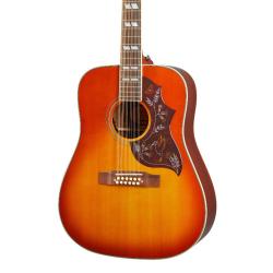 Электроакустическая 12-струнная гитара, цвет санбёрст EPIPHONE Hummingbird 12-String Aged Cherry Sunburst