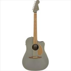Электроакустическая гитара, цвет серый FENDER Redondo Player Slate Satin WN