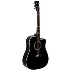 Электроакустическая гитара SIGMA DMC-1STE-BK