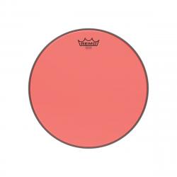 14' цветной двухслойный прозрачный пластик, красный REMO BE-0314-CT-RD Emperor Colortone Red Drumhead