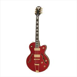 Полуакустическая гитара, цвет красный EPIPHONE Uptown Kat ES Ruby Red Metallic