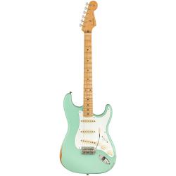 Электрогитара, цвет Surf Green FENDER ROAD WORN 50S STRAT SFG