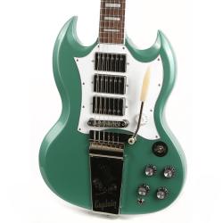 Электрогитара, цвет морской волны, в комплекте кейс GIBSON CUSTOM SHOP Kirk Douglas Signature SG Inverness Green