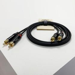 Компонентный кабель 2хRCA - 2хRCA, 1,5м SHNOOR RCA2RCA-1,5m