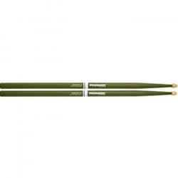 7A Rebound Барабанные палочки, зеленые, смещенный баланс, орех гикори PRO-MARK RBH535AW-GREEN