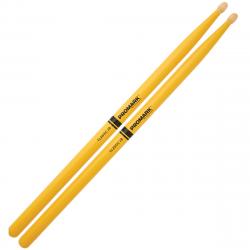 2B Барабанные палочки, желтые, орех гикори, деревянный наконечник PRO-MARK TX2BW-YELLOW