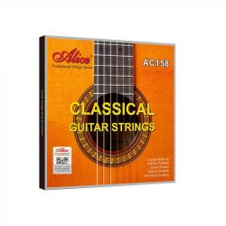 Комплект струн для классической гитары, посеребренные, сильное натяжение ALICE AC158-H