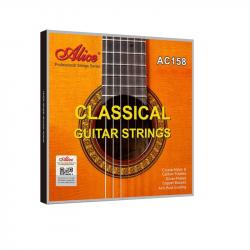 Комплект струн для классической гитары, посеребренные, среднее натяжение ALICE AC158-N