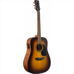 Электроакустическая гитара, цвет санберст JET JDE-255 SSB