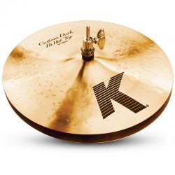 Верхняя тарелка Hi-Hat, диаметр 13 дюймов ZILDJIAN K Custom Dark Hi-Hat Top 13'