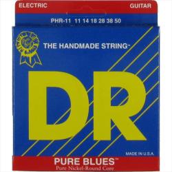 Cтруны серия Pure Blues для электрогитары, чистый никель, Heavy (11-50) DR STRINGS PHR-11