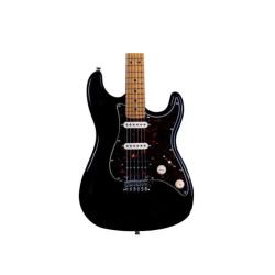 Электрогитара, Stratocaster, корпус липа, 22 лада, HSS, tremolo, цвет BK JET JS-400 BK