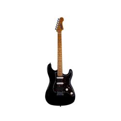 Электрогитара, Stratocaster, корпус липа, 22 лада, HSS, tremolo, цвет BK JET JS-400 BK