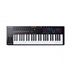 49-ти клавишная MIDI клавиатура/контроллер с функциями smart control, auto-mapping и встроенным арпеджиатором. M-AUDIO Oxygen Pro 49