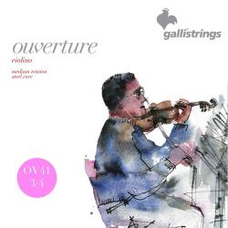 Струны для скрипки 3/4, серия Ouverture GALLI STRINGS OV41