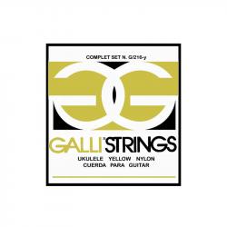 Струны для укулеле, yellow nylon GALLI STRINGS G216Y