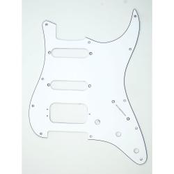 Панель American Standart Stratocaster pickguard HSS, белый трехслойный пластик FENDER 50671049