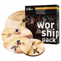 Комплект тарелок: 14' Hi-Hat, 16' Crash, 18' Crash, 20' Ride ZILDJIAN K Custom Worship Music Pack