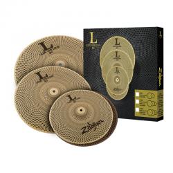 Комплект тарелок для тихой игры: 14' Hi-Hat, 16' Crash, 18' Crash-Ride ZILDJIAN L80 Low Volume LV468 Cymbal Set